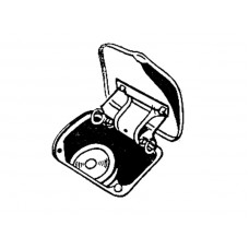 Cover of the hatch of a rear fender assy, refurbished (30-8404102)